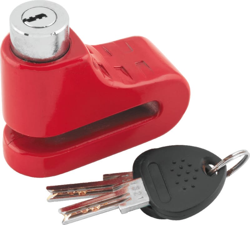 BikeMaster — Bully Lock Disc Lock 5.5mm - Red