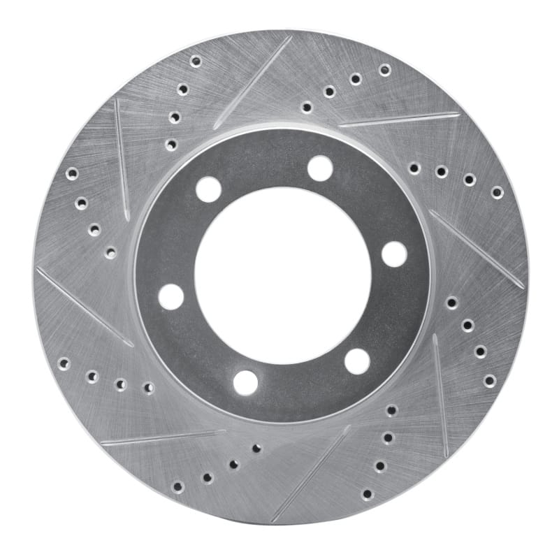 R1 Concepts — R1 00-07 Toyota SEQUOIA Front Left Drilled & Slotted Silver Brake Rotor
R1 Brake Rotor Drill