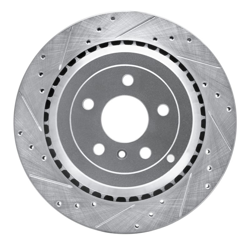 R1 Concepts — R1 06-12 Mercedes-Benz ML320 Rear Left Drilled & Slotted Silver Brake Rotor
R1 Brake Rotor Drill