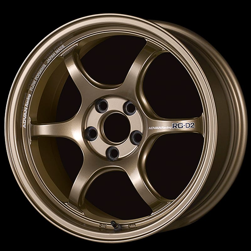 Advan — Advan RG-D2 15x8.0 / +35 Offset / 4x100 / 63mm Bore / Bronze (No Machining)