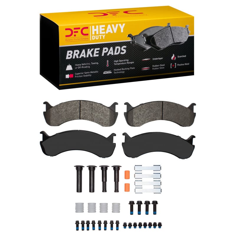 DFC — DFC 98-24 BEAVER MOTORCOACH CONTESSA Front/Rear Heavy Duty Pads and Hardware Kit
DFC Brake Pad Set