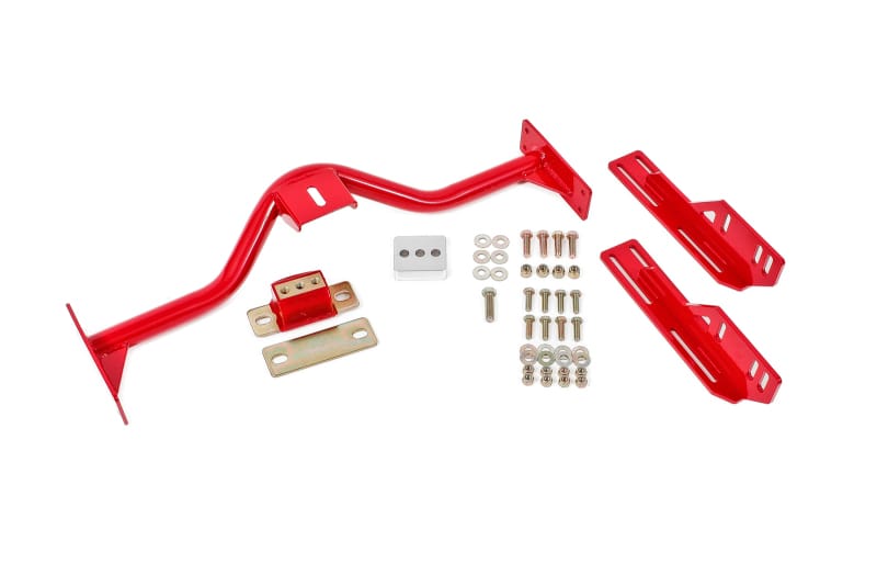 BMR Suspension — BMR 67-69 1st Gen F-Body Transmission Conversion Crossmember T56/TR6060/TH400/4L80E - Red