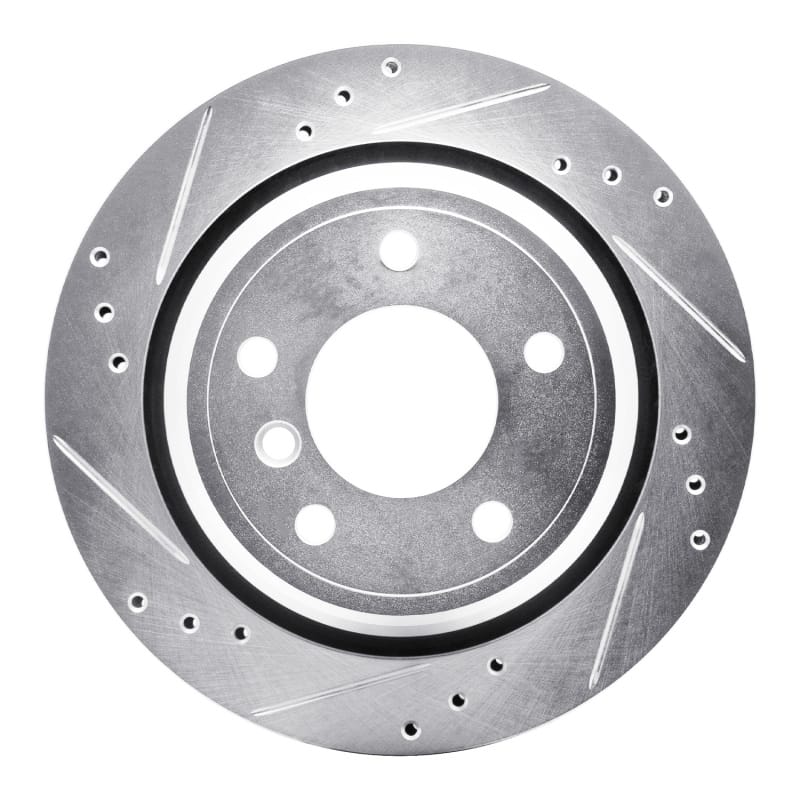 R1 Concepts — R1 96-03 BMW 530I Rear Left Drilled & Slotted Silver Brake Rotor
R1 Brake Rotor Drill