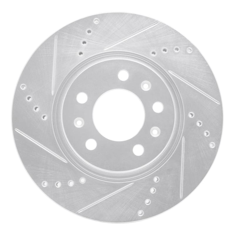 R1 Concepts — R1 06-10 Pontiac SOLSTICE Front Left Drilled & Slotted Silver Brake Rotor
R1 Brake Rotor Drill
