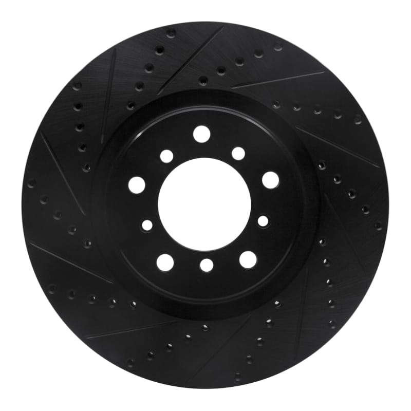 R1 Concepts — R1 01-06 BMW M3 Right Front Drilled & Slotted Black Brake Rotor
R1 Brake Rotor Drill