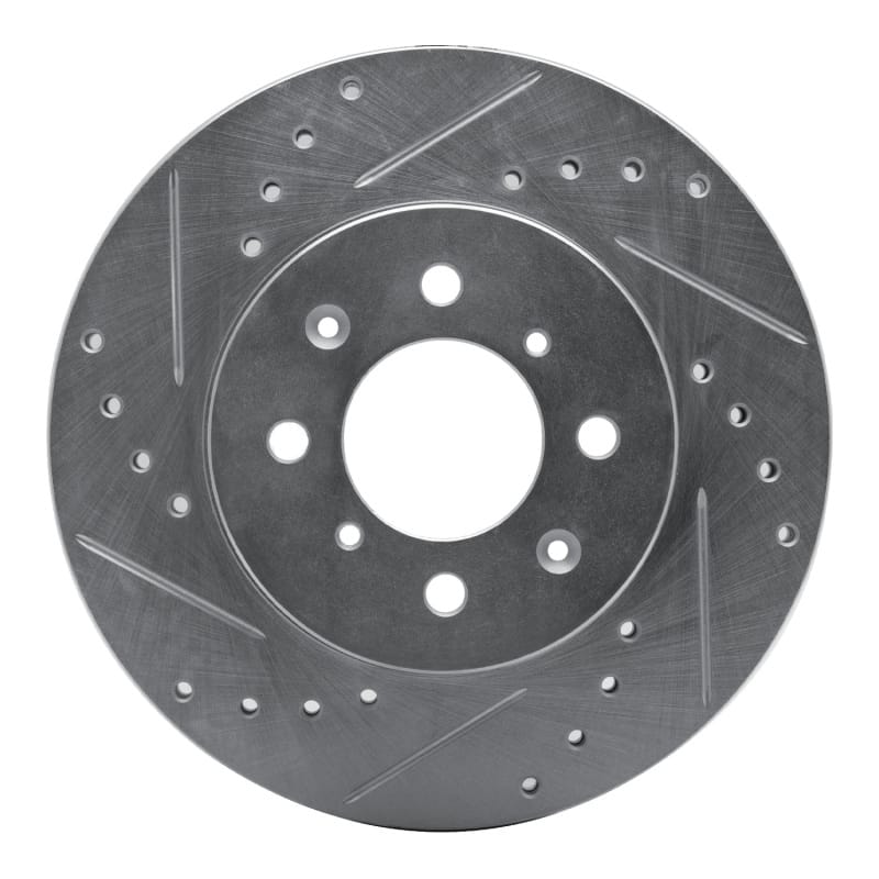 R1 Concepts — R1 88-91 Honda Accord Coupe Front Left Drilled & Slotted Silver Brake Rotor
R1 Brake Rotor Drill