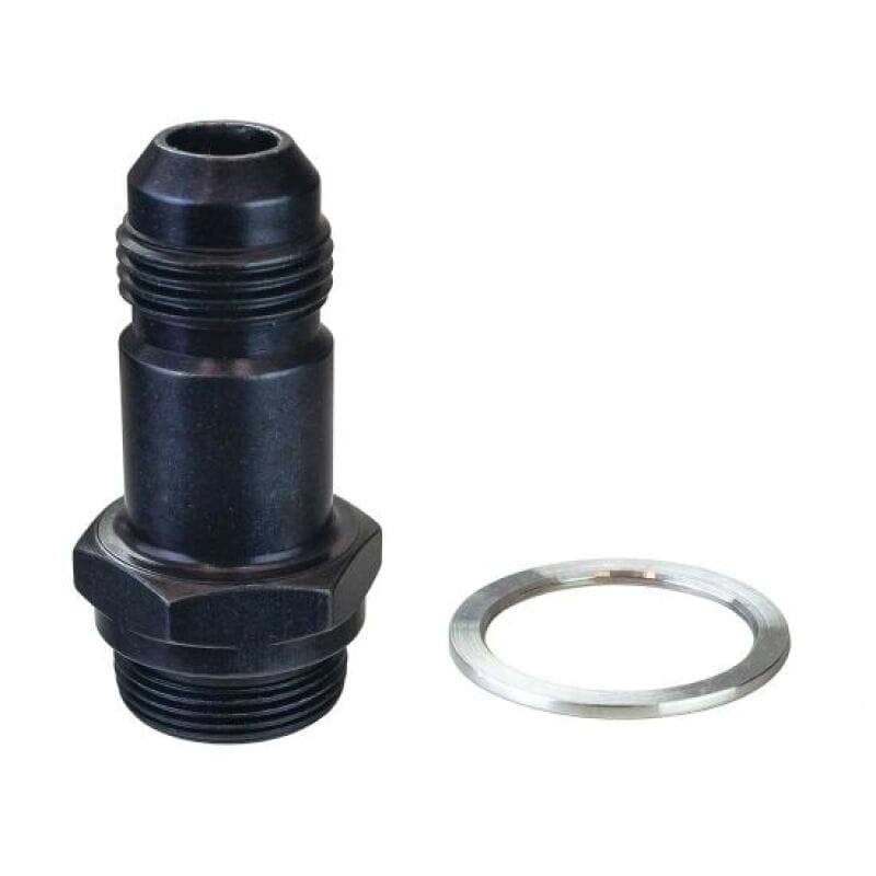 Moroso — Moroso -8AN x 7/8in-20 2in Long Carburetor Fuel Inlet Fitting