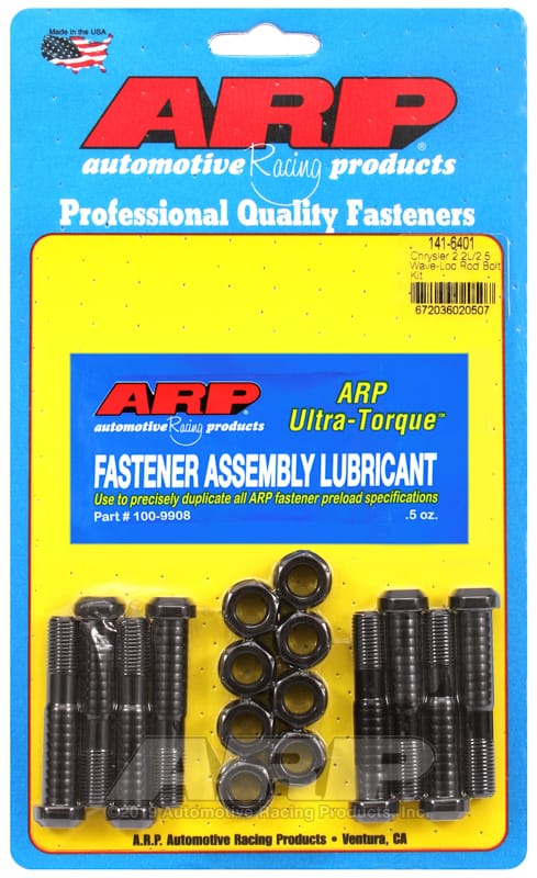ARP — ARP Chrysler 2.2L & 2.5L Wave-Loc Rod Bolt Kit