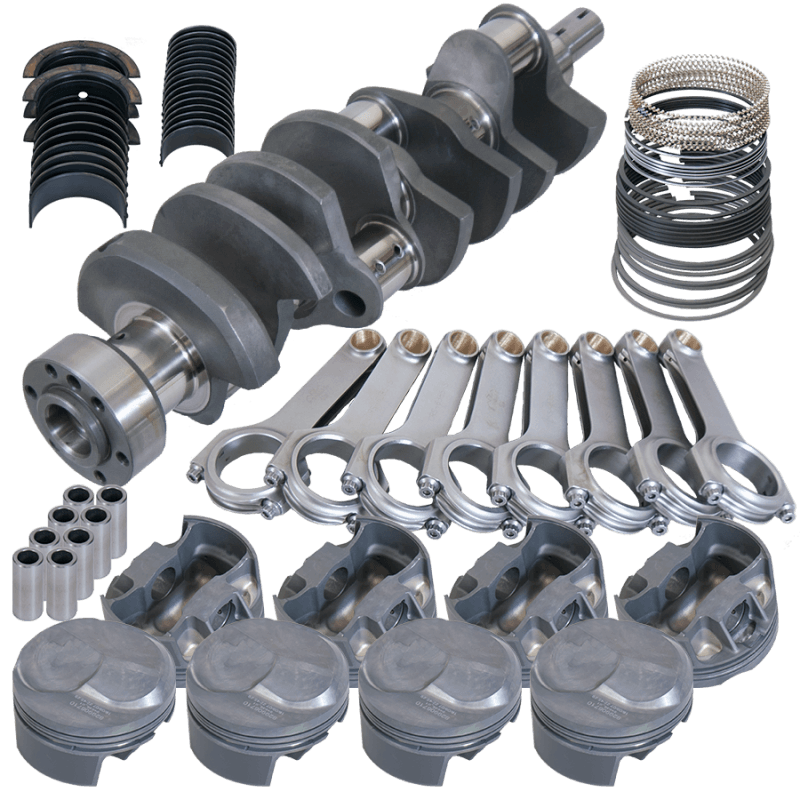 Eagle — Eagle Chevy 454 4.250in Crank 6.385in H-Beam 43cc Dome 4.350in Pistons Rotating Assembly
Competition Assembly