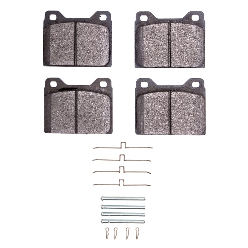 DFC — DFC 68-75 Volvo 244164242245 Front 5000 Advanced Semi Metallic Brake Pads and Hardware Kit
DFC Brake Pad Set