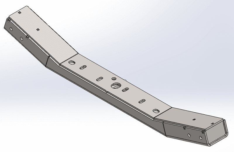 Artec Industries — Artec Industries 07-18 Jeep Wrangler JK Hd Crossmember Model Year: 2007-2011