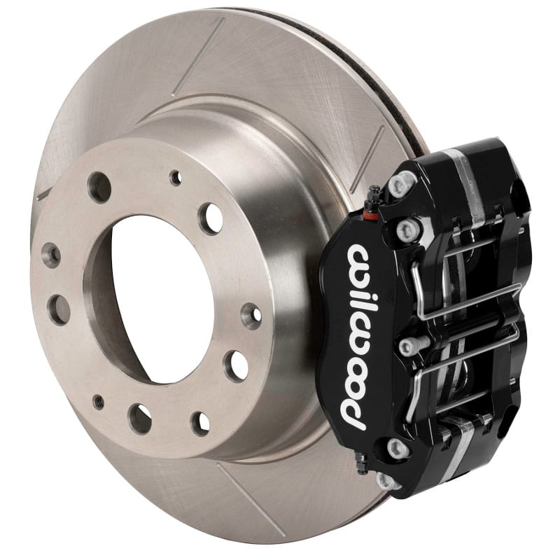 Wilwood — Wilwood 69-83 Porsche 911 Rear Dynapro Brake Kit 3in MT Slotted - Black