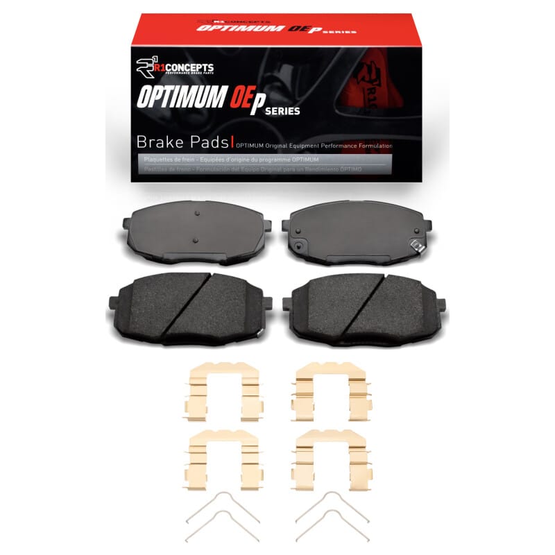 R1 Concepts — R1 09-13 Hyundai Elantra Front Optimum OE Pads & Hardware Kit
R1 Brake Pads