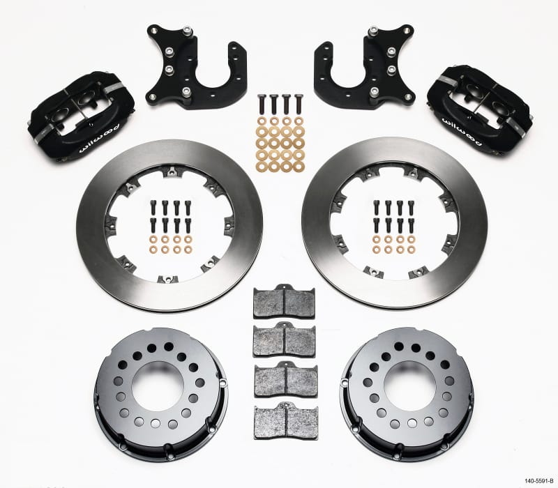 Wilwood — Wilwood Forged Dynalite P/S Rear Kit Mopar/Dana 2.36in Off w/Snap Ring Bearing
BRAKE KIT