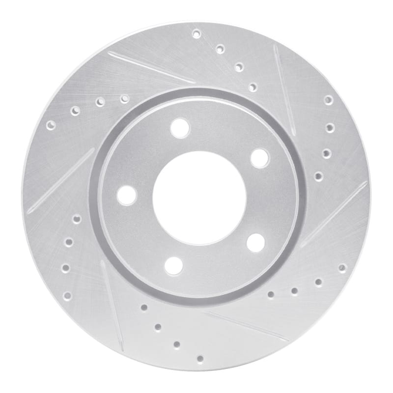 R1 Concepts — R1 01-07 Chrysler Voyager Front Right Drilled & Slotted Silver Brake Rotor
R1 Brake Rotor Drill