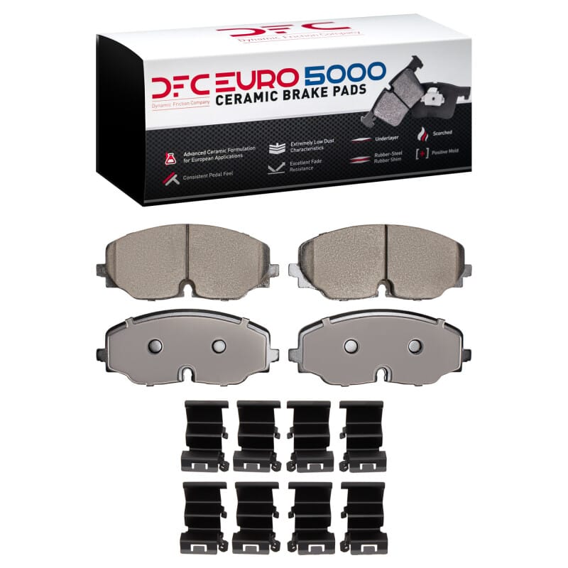 DFC — DFC 18-25 Volkswagen Atlas Cross Sport/Atlas (Mexico) Front Euro 5000 Ceramic Pads & Hardware Kit
DFC EURO Pads + HW