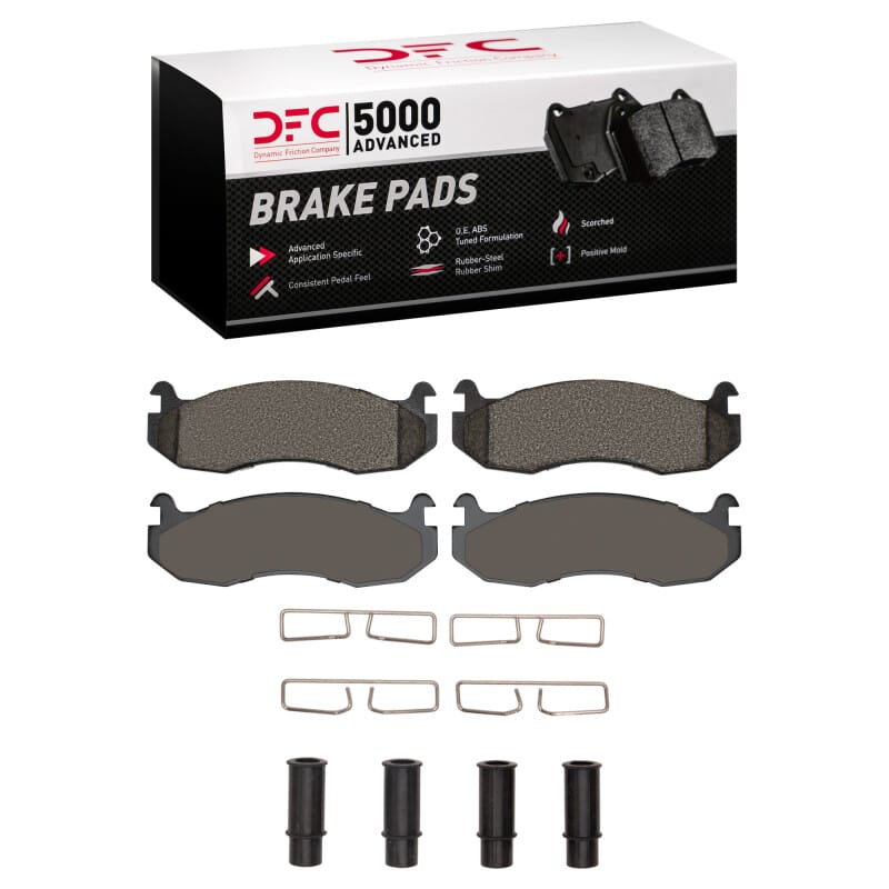 DFC — DFC 96-06 Hummer H1 Front 5000 Advanced Semi Metallic Brake Pads and Hardware Kit
DFC Brake Pad Set