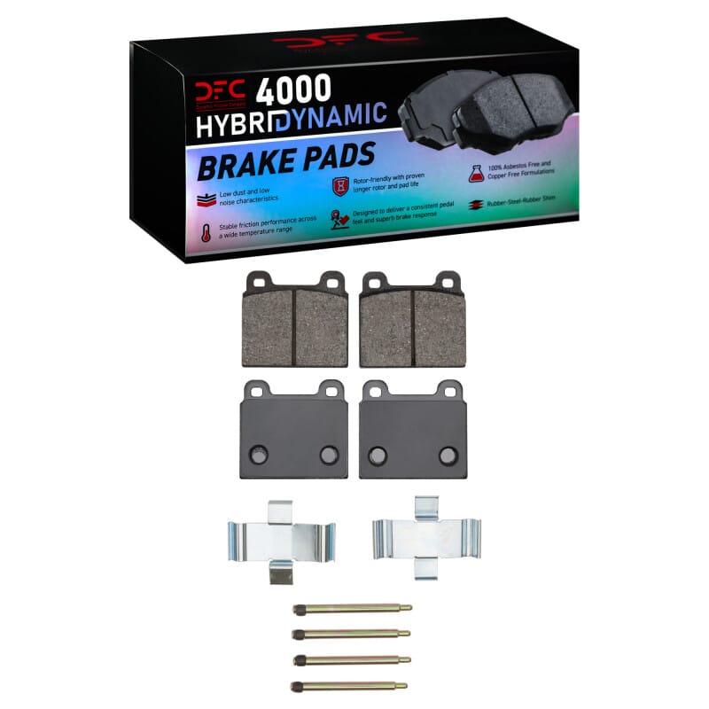 DFC — DFC 70-72 Mercedes-Benz 280S Front 4000 HybriDynamic Brake Pads and Hardware Kit
DFC Brake Pad Set