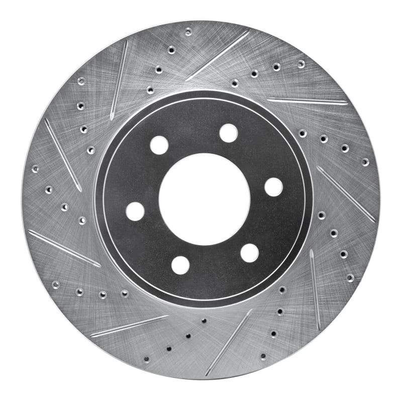 R1 Concepts — R1 03-03 Dodge Durango Front Left Drilled & Slotted Silver Brake Rotor
R1 Brake Rotor Drill