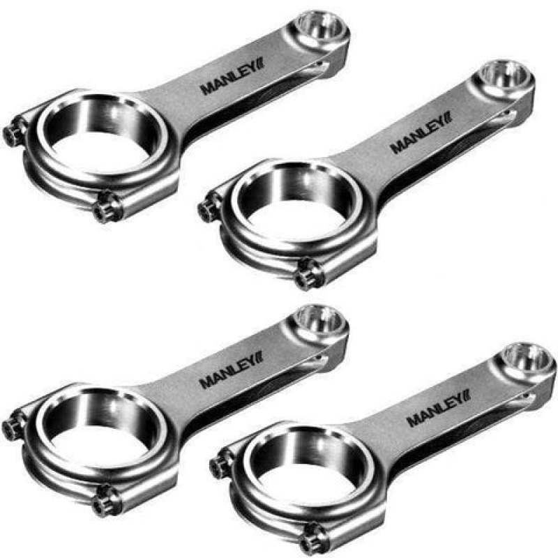 Manley Performance — Manley Acura D16 (all) & ZC / Honda D16 (all) & ZC H-Beam Connecting Rod Set (Set of 4)
Connecting Rod Set