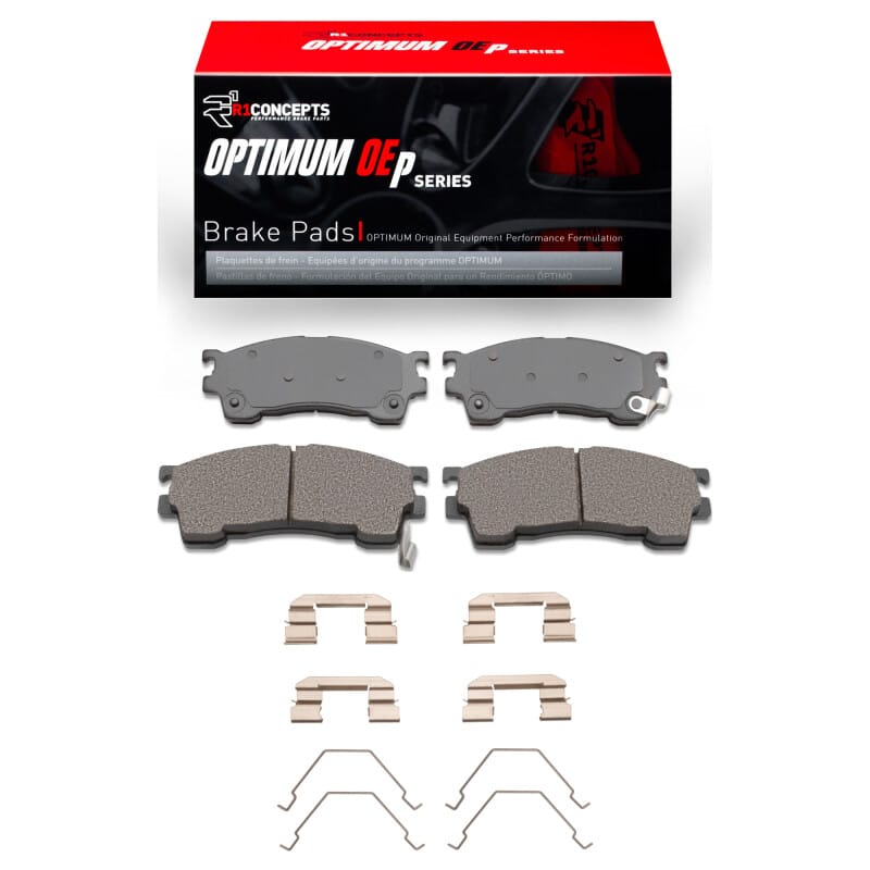 R1 Concepts — R1 93-00 Ford Probe Front Optimum OE Pads & Hardware Kit
R1 Optimum Oe Pads a