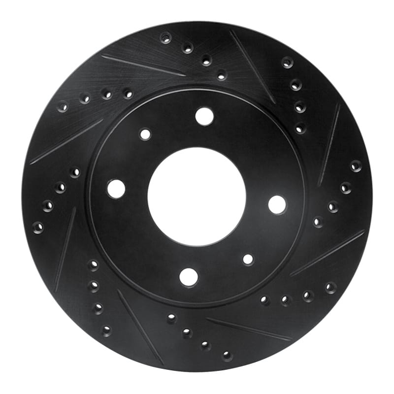 R1 Concepts — R1 01-03 Hyundai Sonata Front Right Drilled & Slotted Black Brake Rotor
R1 Brake Rotor Drill