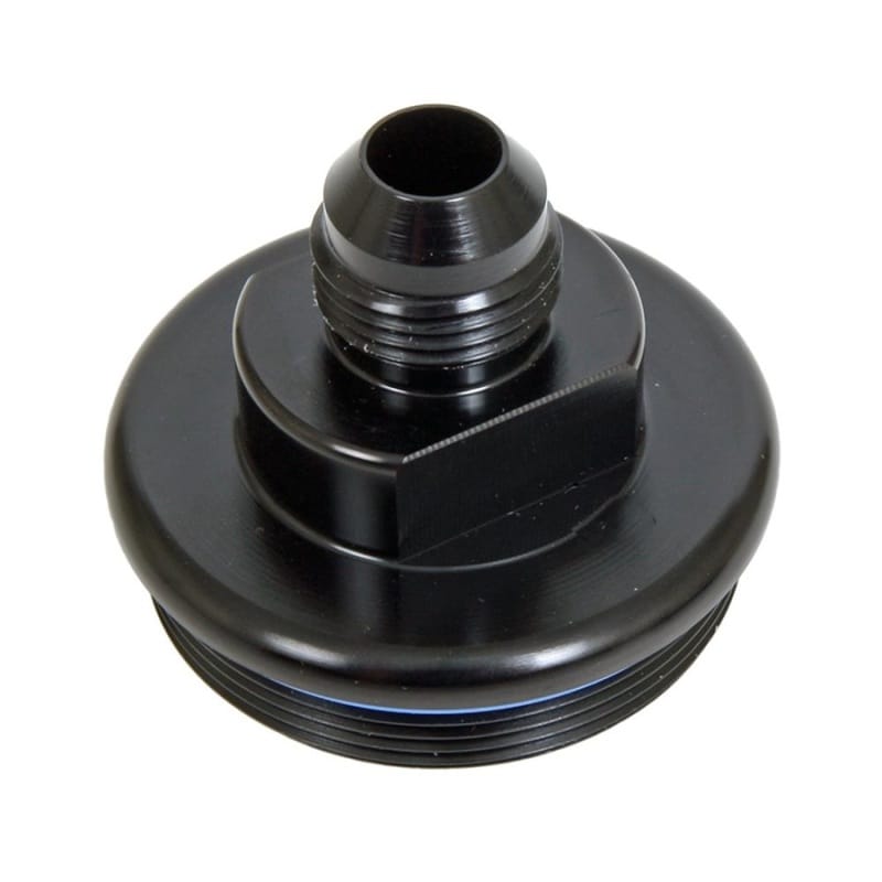 Fuelab — Fuelab Replacement Filter Cap -8AN Inlet - Black