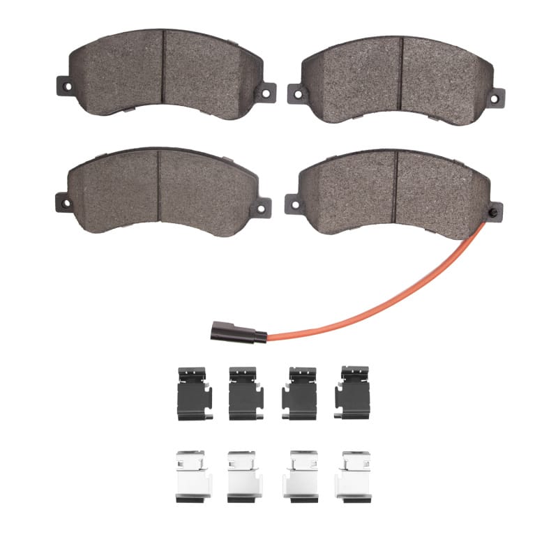 R1 Concepts — R1 10-17 Volkswagen AMAROK (Mexico) Front Semi Met Pads & Hardware Kit
R1 Semi Met Pads and