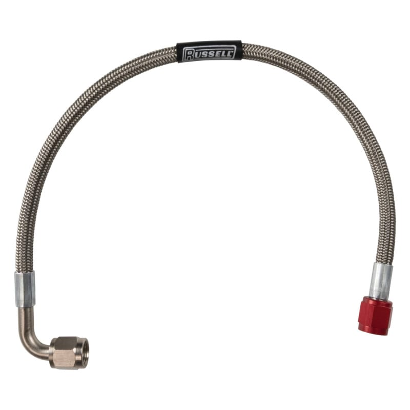 Russell — Russell Performance -4 AN 15in 90 Degree to Straight Pre-Made Nitrous and Fuel Line
Nitrous Oxide Line