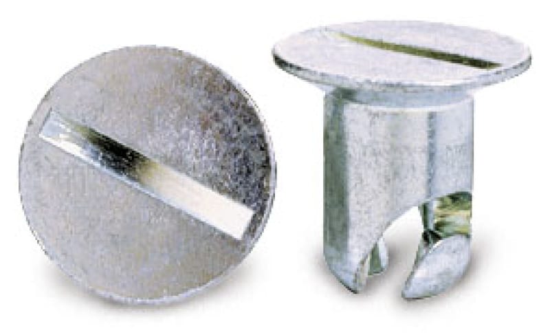 Moroso — Moroso Quick Fastener - Flush Head - 7/16in x .450in - Steel - 10 Pack