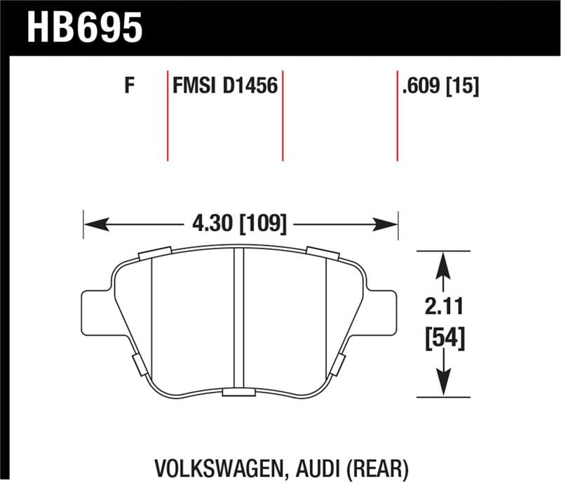 Hawk Performance — HPS Disc Brake Pad