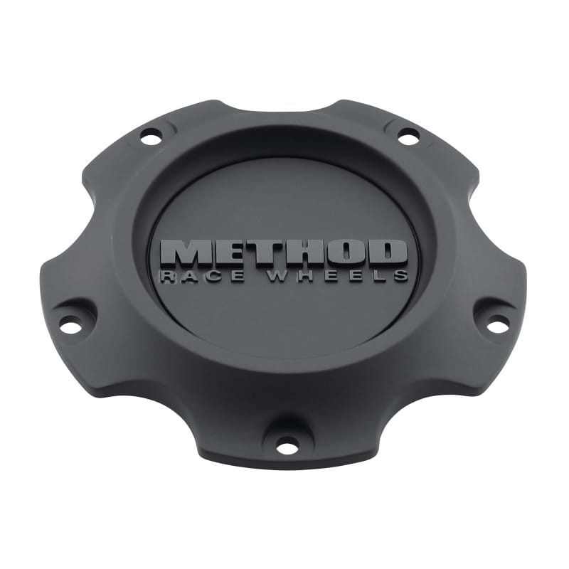 Method Wheels — Method Cap T079 - 71.5mm - Black - 1 Piece - Screw On