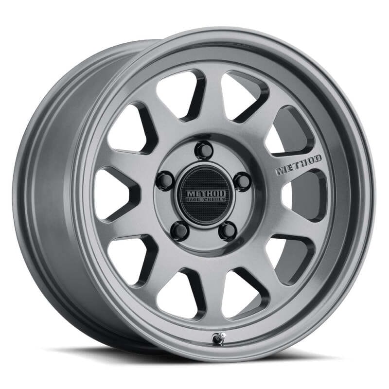 Method Wheels — Method MR316 20x10 -18mm Offset 8x180 130.81mm CB Gloss Titanium Wheel