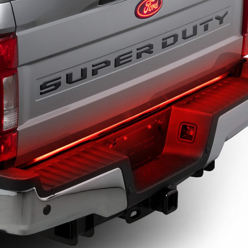Putco — Putco 2024 Ford SuperDuty F-250 60In Direct Fit Red Blade Kit Tailgate Bars w/ LED Taillamps
Tailgate Light Bar
