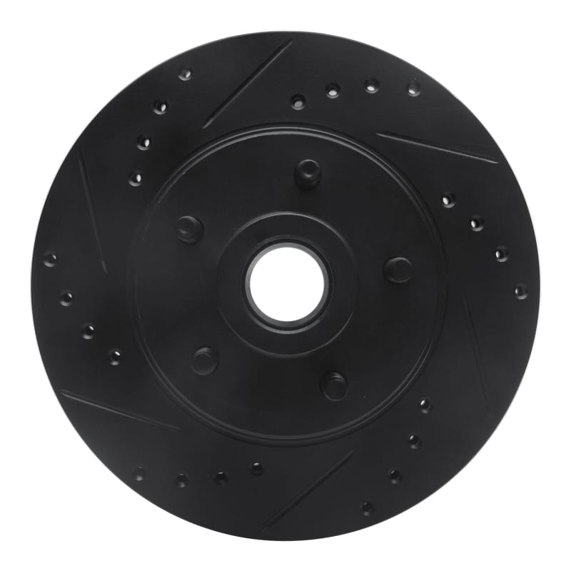 R1 Concepts — R1 87-92 Lincoln Mark VII Front Left Drilled & Slotted Black Brake Rotor
R1 Brake Rotor Drill