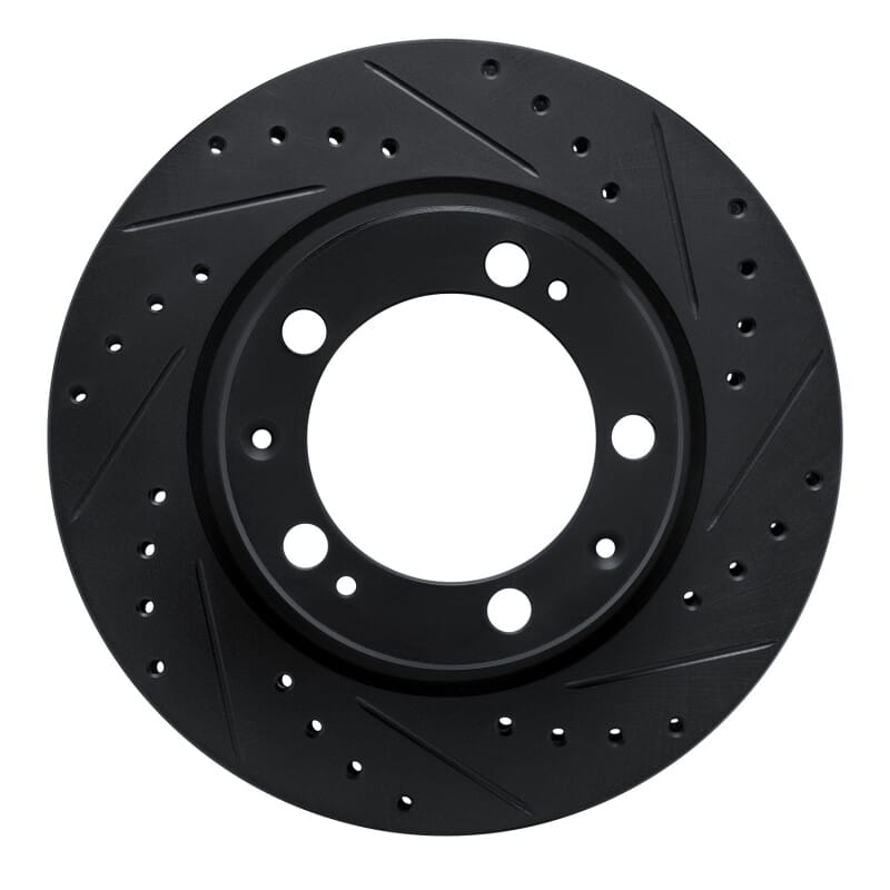 R1 Concepts — R1 87-95 Porsche 968 Front Right Drilled & Slotted Black Brake Rotor
R1 Brake Rotor Drill
