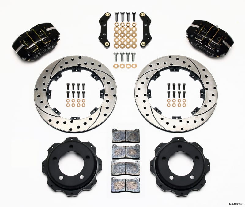 Wilwood — Wilwood Dynapro Rear Kit 12.19in Drilled Backdraft Cobra (BMW E36 Based)
BRAKE KIT