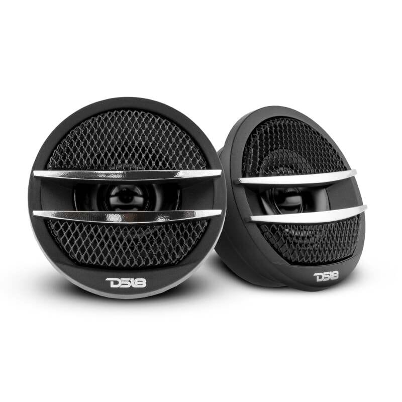 DS18 — DS18 1.38in Dome Tweeters 25 Watts RMS 0.5in Pei Vc 4 ohm Silver