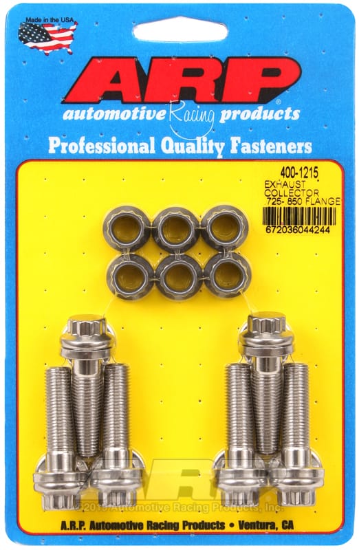 ARP — ARP Exhaust collector .725-.850 flange bolt kit