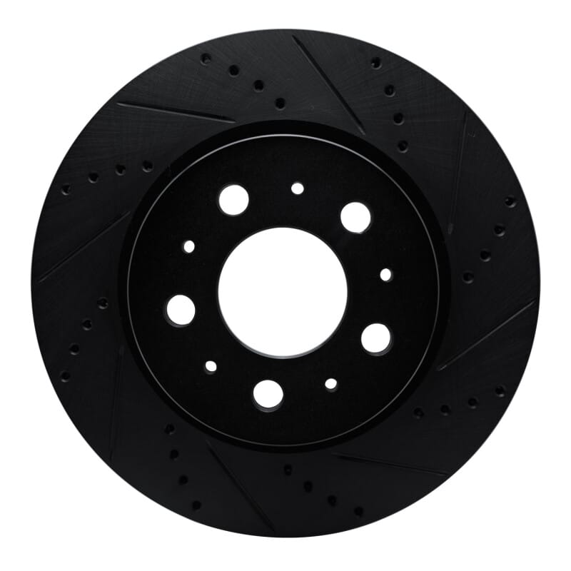 R1 Concepts — R1 17-25 Tesla Model 3 Front Right Drilled & Slotted Black Brake Rotor
R1 Brake Rotor Drill