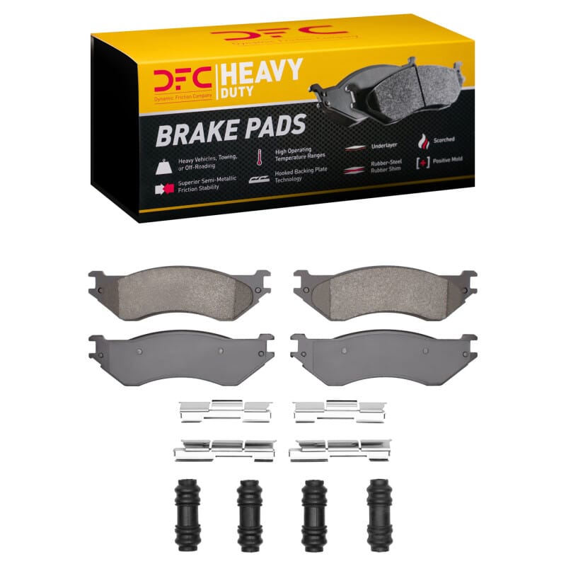 DFC — DFC 00-08 Dodge Ram 1500 Pickup Rear Heavy Duty Pads and Hardware Kit
DFC Brake Pad Set