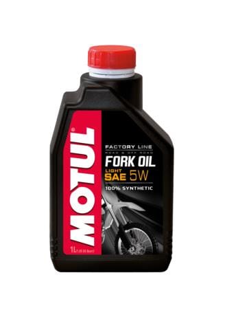Motul — Motul 1L Suspension FORK OIL Factory Line LIGHT/MED. 7.5W - Synthetic Ester