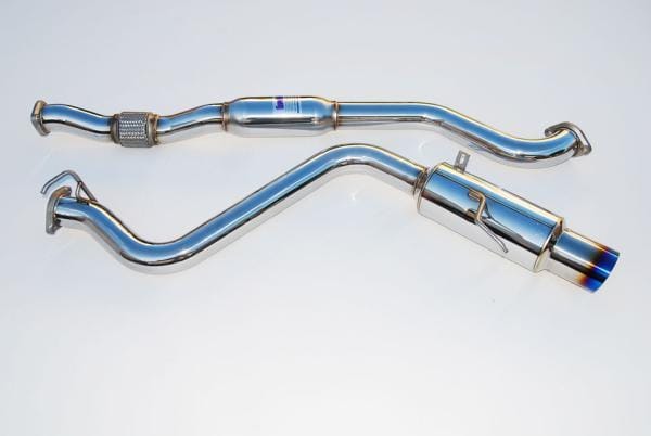 Invidia — Invidia 08-09 WRX Sedan 76mm (101mm tip) REGULAR Titanium Tip Cat-back Exhaust