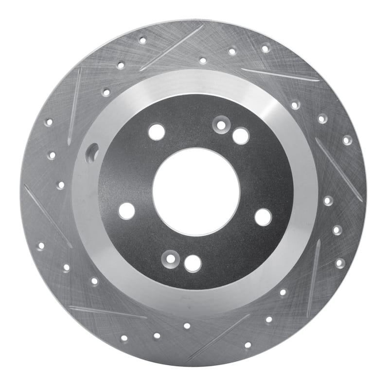 R1 Concepts — R1 10-21 Hyundai Santa Fe Rear Left Drilled & Slotted Silver Brake Rotor
R1 Brake Rotor Drill