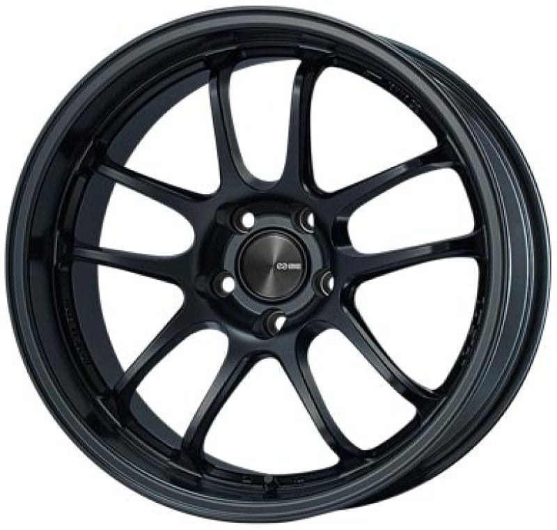 Enkei — Enkei PF01EVO 18x9 35mm Offset 5x114.3 75mm Bore Matte Black Wheel Special Order / No Cancel