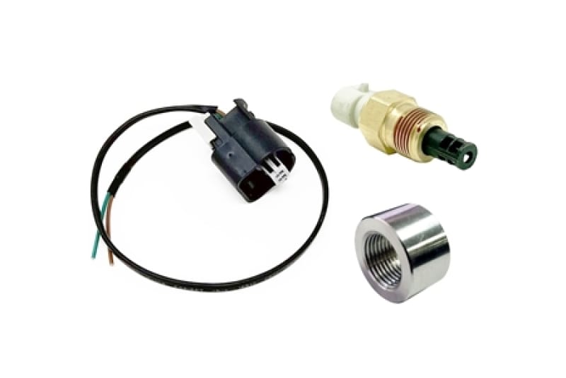 Torque Solution — Torque Solution Fast Response SD IAT Sensor Kit GM Style IAT Sensor w/ Pigtail & Aluminum Weld Bung