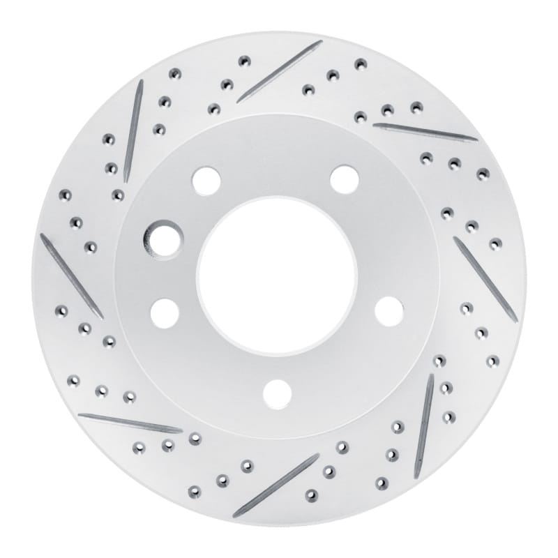 R1 Concepts — R1 02-06 Dodge Sprinter 3500 Front Left Drilled & Slotted Geo-Carbon Rotor