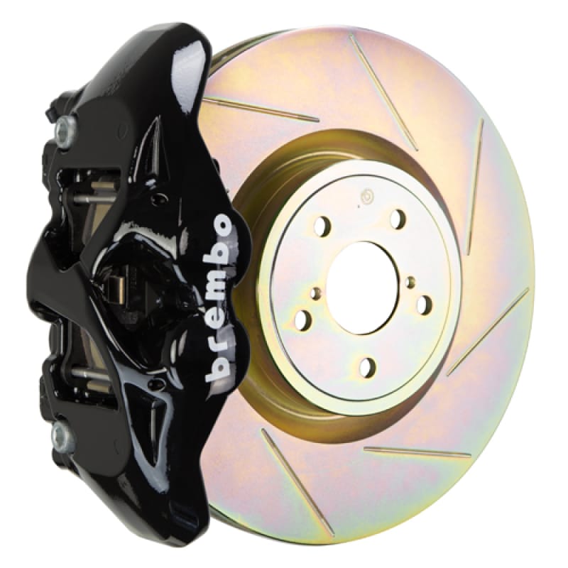 Brembo — Brembo 15-21 WRX (VA) Front GT BBK 4 Piston Cast 326 x30 1pc Rotor Slotted Type-1-Black