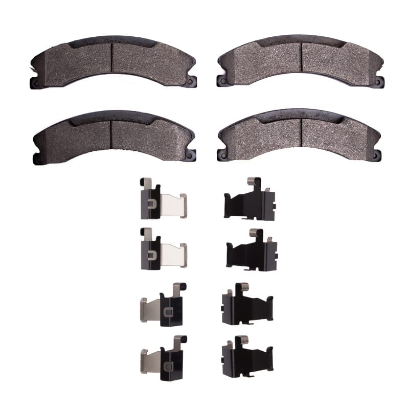 DFC — DFC 18-20 Chevrolet Express 4500 Rear 5000 Advanced Semi Metallic Brake Pads and Hardware Kit
