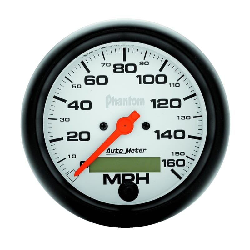 AutoMeter — Autometer Phantom 3-3/8in 160 MPH In-Dash Electric Programmable Speedometer
3-3/8" SPEEDO, 160 M